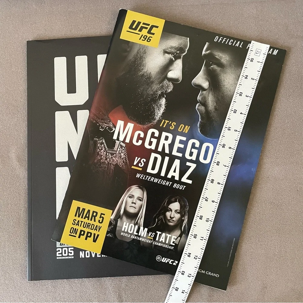 UFC 196 Official Programs - Picture 7 of 9